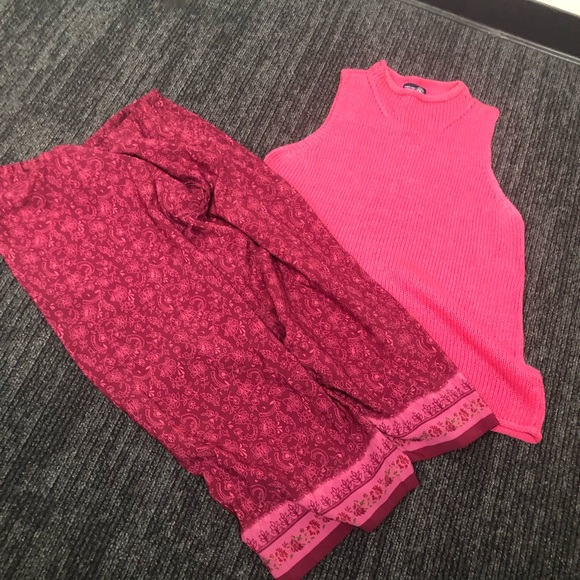 Other - Lane Bryant sleeveless sweater and pants